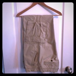 GAP Slim Fit Khaki Cargo Pants 36x30